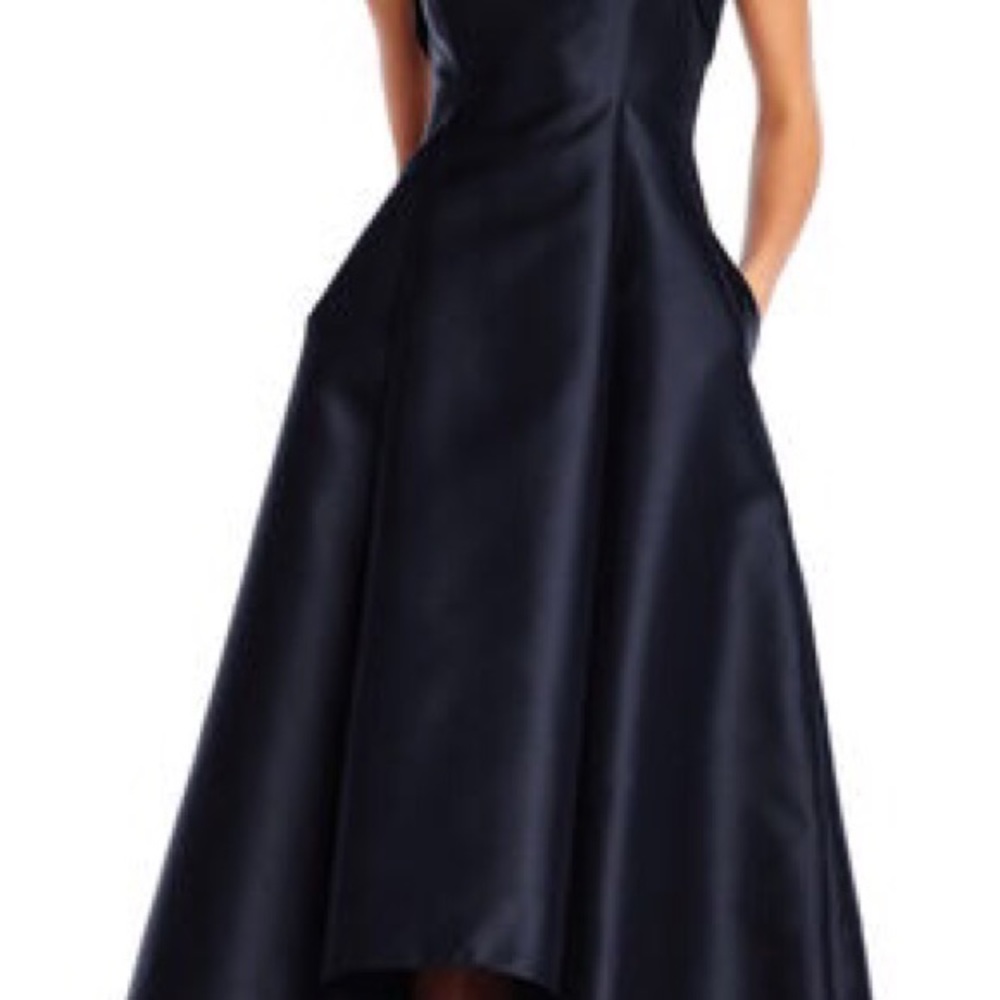 Formal designer black dress